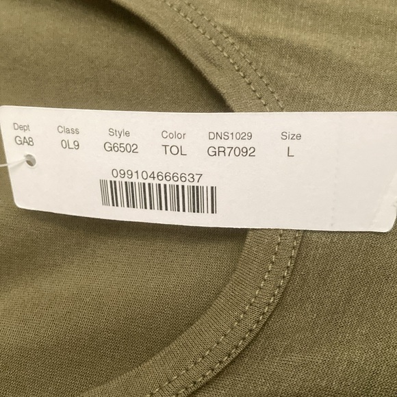 NWT JCREW tank top size L drapey viscose - Picture 4 of 4